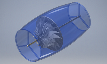 Jet Engine CAD Model